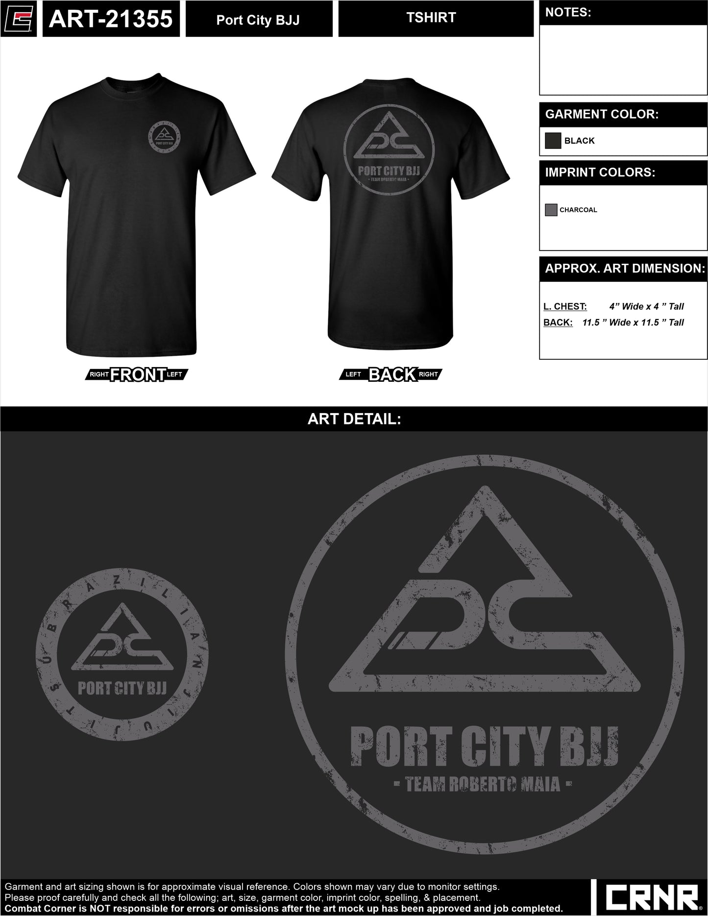 PCBJJ T-shirt 2023 (LIMITED QUANTITY)