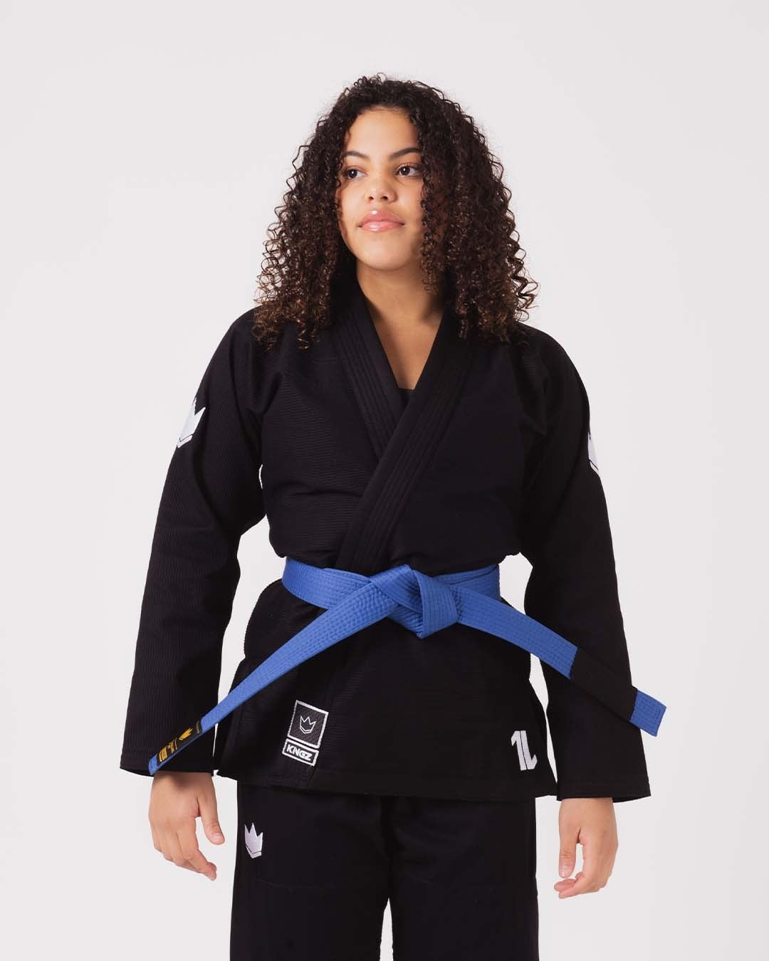 The ONE Kids Jiu Jitsu Gi - White - FREE White Belt ($90 on Kingz.com)